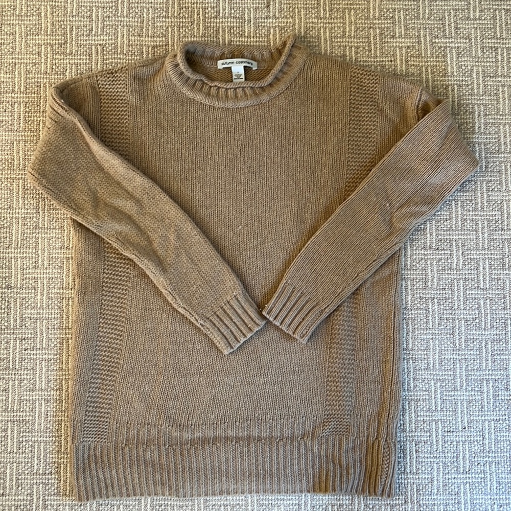 Autumn Cashmere Camel Sweater
